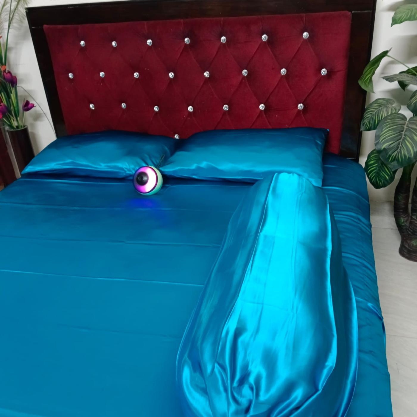 Satin Silk Bed Sheet